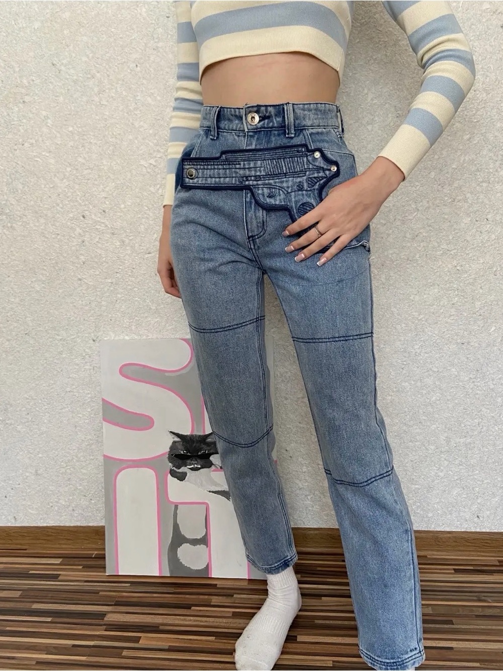 Manière De Voir‎ Gun Jeans